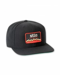 Flash Sale 😉 Stio A Mountain Company Hat 🧨 -Stio Sales Shop A Mountain Company Patch Trucker Hat Black Side