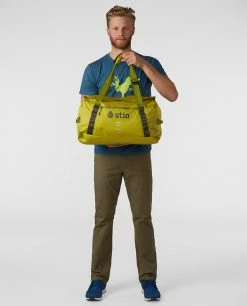 Best Pirce 🤩 Stio Basin LT Duffel 40L 👍 -Stio Sales Shop Basic LT Duffel Forage Green M 1