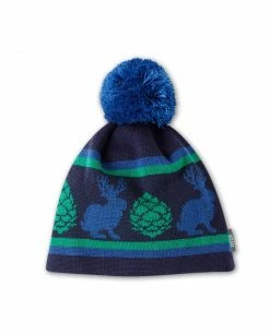 Outlet 🤩 Stio Kids' Jackalope Beanie ❤️ -Stio Sales Shop K Jackalope Beanie Maritime Blue