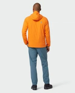 Cheap ❤️ Stio Men's Alpiner Hooded Jacket 😍 -Stio Sales Shop M Alpiner Hooded Jacket Orange Peel 2 Full