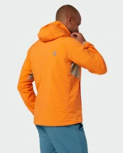Cheap ❤️ Stio Men's Alpiner Hooded Jacket 😍 -Stio Sales Shop M Alpiner Hooded Jacket Orange Peel 4 Top
