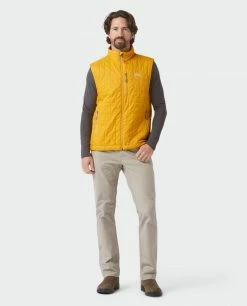 Outlet ⌛ Stio Men's Azura Insulated Vest ⭐ -Stio Sales Shop M Azura Vest Pollen 1 Full