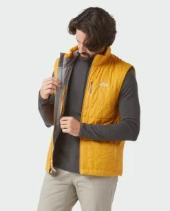 Outlet ⌛ Stio Men's Azura Insulated Vest ⭐ -Stio Sales Shop M Azura Vest Pollen 5 Top
