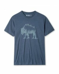 Budget โญ Stio Men's Bison Perch Tee ๐ฏ
