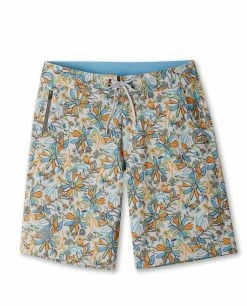 Best reviews of ⌛ Stio Men's CFS Board Short - 19" 🛒 -Stio Sales Shop M CFS Board Short 19 Inches Quite Gray Floral
