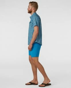 Wholesale 🧨 Stio Men's CFS Board Short - 16" 🎉 -Stio Sales Shop M CFS Board Short Rapid Blue 16 3