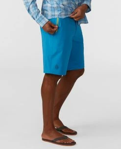 Best reviews of ⌛ Stio Men's CFS Board Short - 19" 🛒 -Stio Sales Shop M CFS Board Short Rapid Blue 19 3