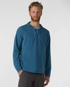 Outlet 🛒 Stio Men's CFS Sun Hoodie 🌟 -Stio Sales Shop M CFS Sun Hoodie River Shimmer 1
