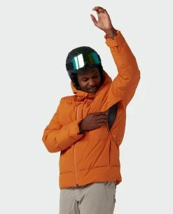 Brand new 🎁 Stio Men's Colter INFINIUM™ Down Jacket 🛒 -Stio Sales Shop M Colter Infinium Down Jacket Burnt Orange 3