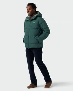Brand new 🎁 Stio Men's Colter INFINIUM™ Down Jacket 🛒 -Stio Sales Shop M Colter Infinium Down Jacket Treeline Green 7