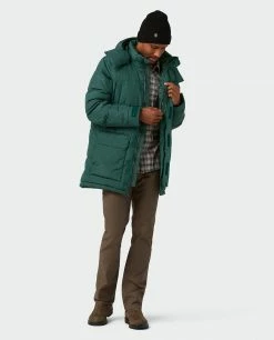 Brand new 🔥 Stio Men's Colter INFINIUM™ Down Parka ✔️ -Stio Sales Shop M Colter Infinium Down Parka Treeline Green 6