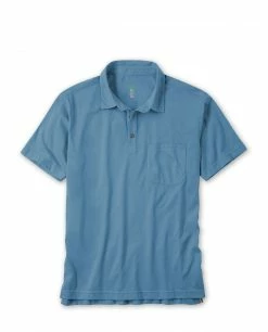 Buy 😍 Stio Men's Divide Polo 🧨 -Stio Sales Shop M Divide Polo Sturdy Blue Heather