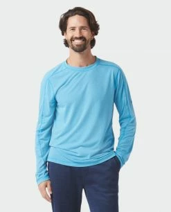 Best Pirce 🧨 Stio Men's Divide Tee LS 🌟 -Stio Sales Shop M Divide Tech Tee LS Speedy Stream 3 Top