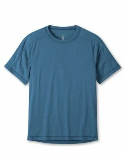 Outlet 🧨 Stio Men's Divide Tee SS 😉 -Stio Sales Shop M Divide Tech Tee SS River Shimmer