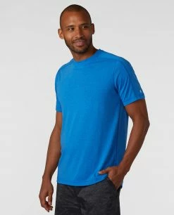Outlet 🧨 Stio Men's Divide Tee SS 😉 -Stio Sales Shop M Divide Tee SS Blue Jolt 1