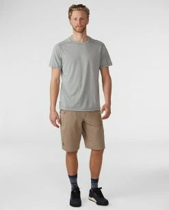 Outlet 🧨 Stio Men's Divide Tee SS 😉 -Stio Sales Shop M Divide Tee SS Quiet Gray 3