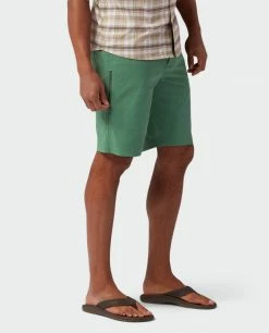 Hot Sale ❤️ Stio Men's Cut Bank Short 😍 -Stio Sales Shop M Drift Short Forest Canopy 5 Bottom