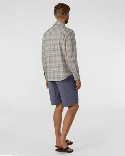 Best deal 🌟 Stio Men's Eddy Drift 👕 Shirt LS 🥰 -Stio Sales Shop M Eddy Drift Shirt LS Pebble Plaid 5