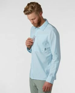 Top 10 🌟 Stio Men's Eddy Guide 👚 Shirt LS 🥰 -Stio Sales Shop M Eddy Guide Shirt Misty Cloud 2