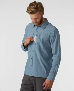Top 10 🌟 Stio Men's Eddy Guide 👚 Shirt LS 🥰 -Stio Sales Shop M Eddy Guide Shirt River Shimmer 2