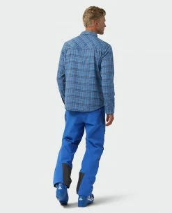 Hot Sale 🛒 Stio Men's Eddy Slope 👕 Shirt ✔️ -Stio Sales Shop M Eddy Slope Shirt Alpine Lake Plaid 5