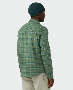 Hot Sale 🛒 Stio Men's Eddy Slope 👕 Shirt ✔️ -Stio Sales Shop M Eddy Slope Shirt LS Thicket Plaid 4