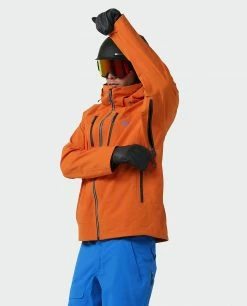 Best Sale ⌛ Stio Men's Environ Jacket ✨ -Stio Sales Shop M Environ Jacket Burnt Orange 3