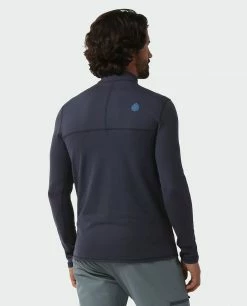 Promo 🔔 Stio Men's Fremont Stretch Fleece Half Zip ❤️ -Stio Sales Shop M Fremont Stretch Fleece Half Zip Mulberry Temp 2