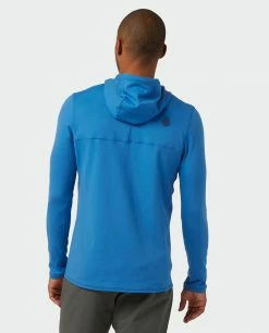 Wholesale 🎁 Stio Men's Fremont Stretch Fleece Hoodie ❤️ -Stio Sales Shop M Fremont Stretch Fleece Hoodie Alpine Lake Temp 3