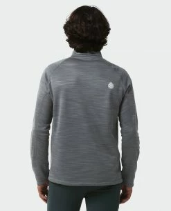 Hot Sale 👏 Stio Men's Gannett Peak Fleece Half Zip 🎉 -Stio Sales Shop M Gannett Peak Half Zip Cool Charcoal 2