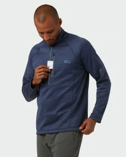 Hot Sale 👏 Stio Men's Gannett Peak Fleece Half Zip 🎉 -Stio Sales Shop M Gannett Peak Half Zip Mountain Shadow 2 81403eb5 cbad 4cdc 8e43 157993ba62dc