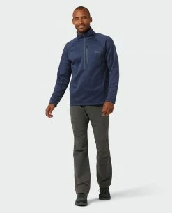 Hot Sale 👏 Stio Men's Gannett Peak Fleece Half Zip 🎉 -Stio Sales Shop M Gannett Peak Half Zip Mountain Shadow 4 73e46b7c 2979 40f7 bf52 0a49a4a1c0ea
