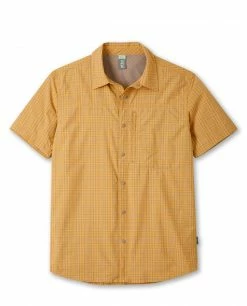 Cheap 🤩 Stio Men's Hagen Trail 👚 Shirt 🌟 -Stio Sales Shop M Hagen Trail Shirt Amber Resin Plaid