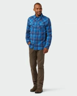 Best Sale 🎉 Stio Men's Hayden 👚 Shirt ✔️ -Stio Sales Shop M Hayden Shirt Alpine Lake Plaid 4