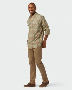 Best Sale 🎉 Stio Men's Hayden 👚 Shirt ✔️ -Stio Sales Shop M Hayden Shirt Rodeo Dust Plaid 3