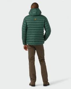 Buy 🎁 Stio Men's Hometown Down Hooded Jacket 🛒 -Stio Sales Shop M Hometown Down Hooded Jacket Treeline Green 7