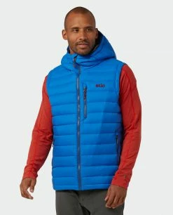 Cheapest ⌛ Stio Men's Hometown Down Hooded Vest 🤩 -Stio Sales Shop M Hometown Down Hooded Vest Alpine Lake 1