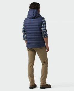 Cheapest ⌛ Stio Men's Hometown Down Hooded Vest 🤩 -Stio Sales Shop M Hometown Down Hooded Vest Mulberry 5