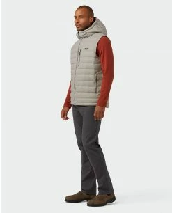 Cheapest ⌛ Stio Men's Hometown Down Hooded Vest 🤩 -Stio Sales Shop M Hometown Down Hooded Vest Talus 5