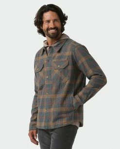 Flash Sale ✨ Stio Men's Hutkeeper Flannel 👕 Shirt 💯 -Stio Sales Shop M Hutkeeper Flannel Shirt Bourbon Plaid 2