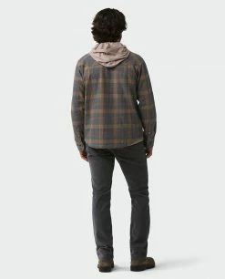 Flash Sale ✨ Stio Men's Hutkeeper Flannel 👕 Shirt 💯 -Stio Sales Shop M Hutkeeper Flannel Shirt Bourbon Plaid 5
