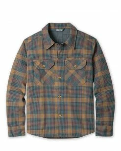 Flash Sale ✨ Stio Men's Hutkeeper Flannel 👕 Shirt 💯 -Stio Sales Shop M Hutkeeper Flannel Shirt Burbon Plaid