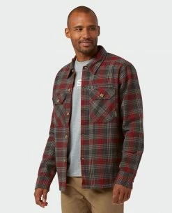 Flash Sale ✨ Stio Men's Hutkeeper Flannel 👕 Shirt 💯 -Stio Sales Shop M Hutkeeper Flannel Shirt Magnet Plaid 1