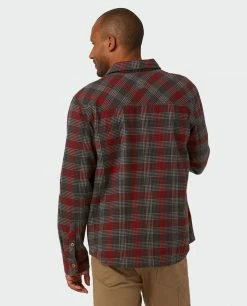 Flash Sale ✨ Stio Men's Hutkeeper Flannel 👕 Shirt 💯 -Stio Sales Shop M Hutkeeper Flannel Shirt Magnet Plaid 3