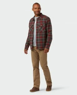 Flash Sale ✨ Stio Men's Hutkeeper Flannel 👕 Shirt 💯 -Stio Sales Shop M Hutkeeper Flannel Shirt Magnet Plaid 4