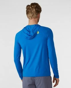 Discount ✨ Stio Men's Hylas Hooded Pullover ⌛ -Stio Sales Shop M Hylas Hooded Pullover Blue Jolt 2