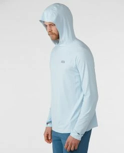Discount ✨ Stio Men's Hylas Hooded Pullover ⌛ -Stio Sales Shop M Hylas Hooded Pullover Misty Cloud 3