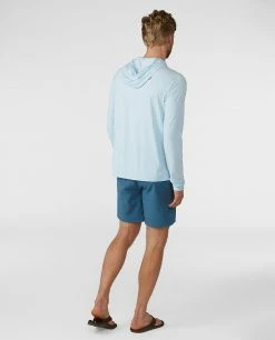 Discount ✨ Stio Men's Hylas Hooded Pullover ⌛ -Stio Sales Shop M Hylas Hooded Pullover Misty Cloud 5