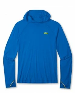 Discount ✨ Stio Men's Hylas Hooded Pullover ⌛ -Stio Sales Shop M Hylas Pullover Blue Jolt