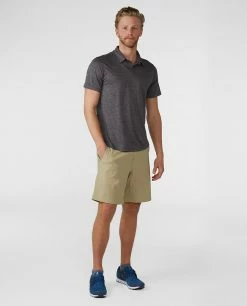 Buy 👍 Stio Men's Icefloe Tech Polo SS 🌟 -Stio Sales Shop M Icefloe Tech Polo Scorched Rock 3